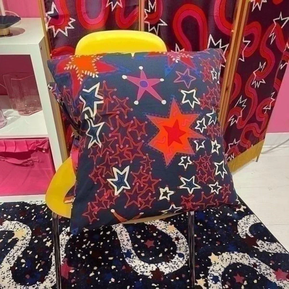 Zandra Rhodes x‎ Ikea Pillow Karismatisk